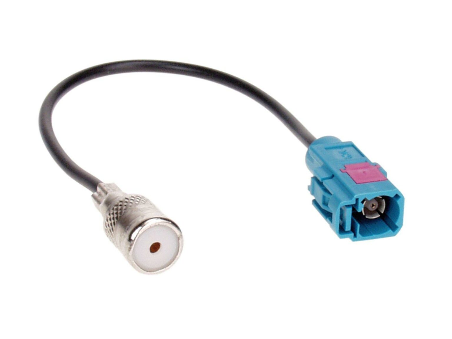 Peugeot 207 307 308 407 Radio Antenna Adapter - 50 Ohm ISO Fakra With Phantom Power